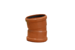110mm 15 Degree Double Socket Bend - Undergound - 4" Pushfit