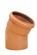 110mm 30 Degree Single Socket Bend - Undergound - 4" Pushfit - Image 3