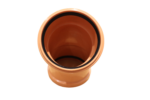 110mm 45 Degree Double Socket Bend - Undergound - 4" Pushfit - Image 2