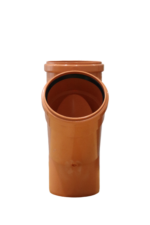 110mm 45 Degree Double Socket Junction - Undergound - 4" Pushfit - Image 3