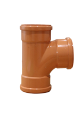 110mm 87.5 Degree Triple Socket Junction - Undergound - 4" Pushfit - Image 3