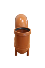 110mm Low Back P Trap - Underground - 4" Pushfit - Image 4