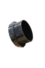 Black Screwed Soil Access Cap 110mm - Image 3