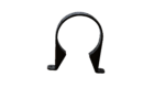 Black Soil Pipe Clip 110mm
