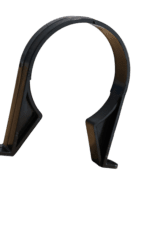 Black Soil Pipe Clip 110mm - Image 2