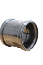 Black Soil Pipe Coupler 110mm - Image 3