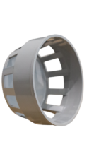 Grey Soil Vent Cage 110mm - Image 3