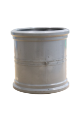 Grey Soil Pipe Coupler 110mm - Image 2