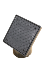 Square flat rodding eye